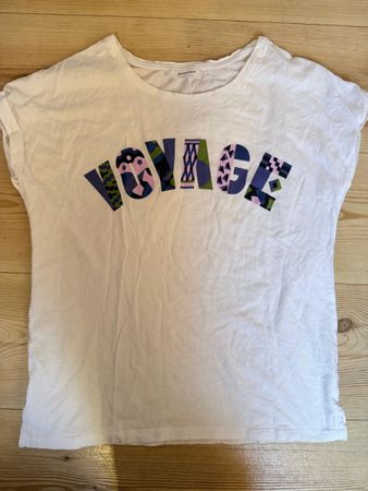 T-shirt blanc « voyage »